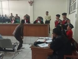 Tokoh Masyarakat Sumsel H. Jamak Udin SH Korban Penusukan Berikan Kesaksian di Pengadilan Negeri Palembang