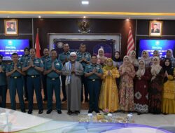 Bangun Mentalitas Prajurit Tangguh, Lanal Palembang Peringati Isra Mi’raj