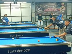 Prajurit Lanal Palembang Menjadi Juara 1 Dalam Tournament Billiard Nine Ball Black Barret Kavaleri