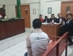 Pengadilan Negeri Palembang Kelas IA Khusus Menggelar Sidang Lanjutan kasus dugaan penusukan,Sigit “Bukti Yang Diajukan JPU Semakin Menguatkan Adanya Unsur Kesengajaan.”