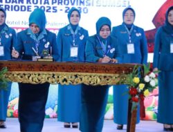 Nabila Askolani Putri Resmi Dilantik Menjadi Ketua TP PKK Banyuasin