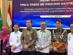 Rakor TPID dan TP2DD Banten 2025 Bahas Inflasi dan Digitalisasi