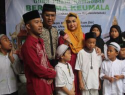 Ratna Listy Berkolaborasi dengan Pengurus Kemala Menggelar Santunan