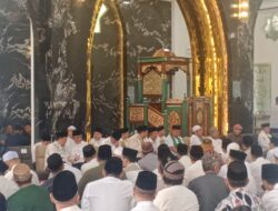 Gubernur Sumatera Selatan, H. Herman Deru Meresmikan Masjid Al-Anshor Jln Nurdin Pandji Palembang 