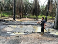 “Sumur Minyak Ilegal di Lahan PT Hindoli Muba Meledak, Polisi Buru Dalang di Baliknya”