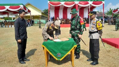 Wujudkan Pemerataan Pembangunan TMMD ke-124 Kodim 0403/OKU Resmi Dibuka