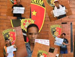 Operasi Sikat I Musi 2025 Jatanras Polda Sumsel Amankan 7 Juru Parkir Liar Di Palembang