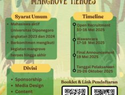 Open Recruitmen L Panitia External Mangrove Heroes 2025