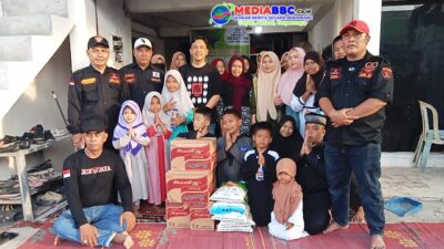 DPD Grib Sumsel Membagikan 1500 Paket Sembako Ke Masyrakat Dan Panti Asuhan