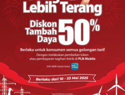 Segera Manfaatkan! Promo Tambah Daya Listrik Diskon 50% Berakhir 5 Hari Lagi