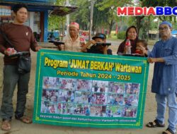Sudah 6 Bulan Berbagi, Program Jumat Berkah Wartawan Makin Diminati, Targetkan Jangkauan Lebih Luas!