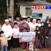 Kapolres Banyuasin Bersama Forkopimda Shalat Idul Adha di Masjid Al Amir Pemkab Banyuasin.