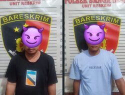 Polsek Sanga Desa Berhasil Ungkap Dua Kasus Pencurian Sepeda Motor, Dua Pelaku Diringkus