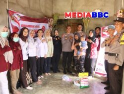Peduli Sesama, Polres Banyuasin Salurkan Bantuan Jelang HUT Bhayangkara Ke-79