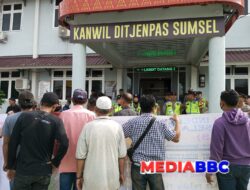 Aksi Bisu GLSS Di Kanwil DITJENPAS Sumsel,Ada Apa ?