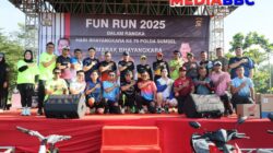 Festival Fun Run Meriahkan “HARI BHAYANGKARA KE-79” Di Citra Grand City Palembang 