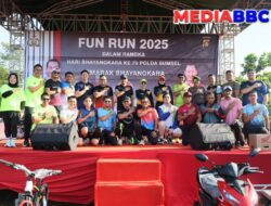 Festival Fun Run Meriahkan “HARI BHAYANGKARA KE-79” Di Citra Grand City Palembang