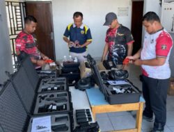 Pemeriksaan Rutin Senjata Non Organik, Lapas Narkotika Pangkalpinang Pastikan Keamanan dan Kelayakan