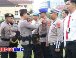 Polda Sumsel Gelar Apel Pagi dan Berikan 184 Penghargaan kepada Personel Berprestasi