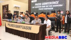 Operasi Senpi Musi 2025 Berhasil! Polres Banyuasin Amankan Senjata Ilegal dan Puluhan Gram Sabu