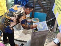 Bukti Kepedulian, Rubi Indiarta Bangun Sumur Bor dari untuk Warga Sentosa RT 32 Sukodadi