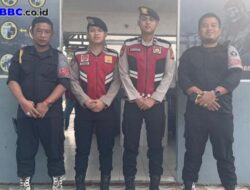 Pastikan Keamanan Lapas Kelas IIA Banyuasin, Sat Samapta Polres Banyuasin Gelar Patroli