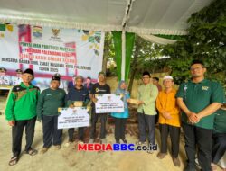 Penyaluran Paket Gizi Mustahik, Program Palembang Sehat Bersama Baznas Kota Palembang