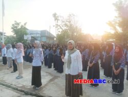 Kepala SMPN 5 Palembang Nursiah Lelawati: Jadilah Anak Hebat, Sehat, dan Penuh Semangat