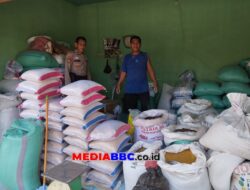 Pastikan Kualitas,unit Intelkam Polsek Rambutan Gencarkan Pengecekan Mutu Beras di Pasar
