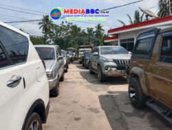 Biosolar Dikurangi, Pengantre Ganggu Lalulintas di Ruas Jalan