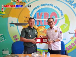 Dandim 0432 Basel Kunjungi KBO Babel: Perkuat Sinergi TNI dan Media di Bumi Serumpun Sebalai
