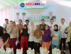 Penyaluran Cadangan Beras Pemerintah untuk Bantuan Pangan 2025 Digelar di Kertapati Palembang