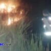 Respons Cepat Polsek Gandus Padamkan Kebakaran Lahan Di Pulo kerto Dekat Permukiman Warga