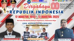 SMK Negeri 2 Palembang Semarakkan HUT ke-80 RI dengan Kegiatan Bermuatan Nasionalisme dan Karakter