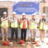Polres Banyuasin Dukung Program “Makan Bergizi Gratis” Presiden Prabowo Ground Breaking SPPG Di Desa Biyuku