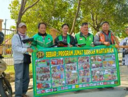 Konsisten Pekan ke 37 “Komunitas Wartawan di Bekasi Bagikan Lebih dari 5.000 Nasi Box Lewat Program “Jumat Berkah”