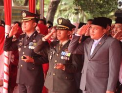 Peringatan HUT Ke-80 RI, Kapolres Dan Forkopimda Banyuasin Laksanakan Upacara “Bendera Merah Putih”