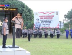 Wakapolres Banyuasin Pimpin Upacara Hari Juang Polri, Teks Proklamasi Polri 1945 Dibacakan dengan Khidmat 