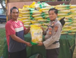Tekan Inflasi, Polres Banyuasin dan Jajarannya Gencar Gelar GPM