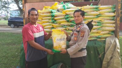 Tekan Inflasi, Polres Banyuasin dan Jajarannya Gencar Gelar GPM