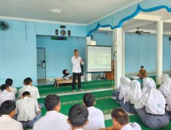 Lindungi Generasi Muda , Sat ResNarkoba Polres Banyuasin Gelar Penyuluhan Anti Narkoba di SMAN 1 Banyuasin III