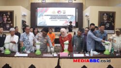 Polres Banyuasin Ungkap 26 Kasus Dan Musnahkan Barang Bukti Narkotika