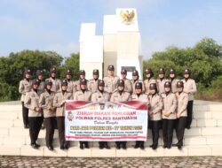 Peringati HUT ke -77 “Polwan Polres Banyuasin” Gelar Ziarah Makam Pahlawan
