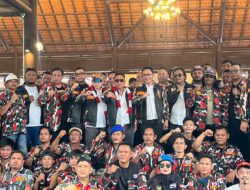 Kehadiran Ketua Umum Laskar Merah Putih HM Arsyad Cannu di Bandara Medan Disambut Meriah, Ratusan Kader Padati Kawasan