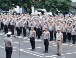 Auditor Satker Korlantas Polri Pimpin Apel Pagi, Sampaikan ” Pentingnya Pengawasan Internal Dan Etika Bermedia Sosial”