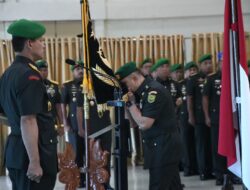 Kasrem 044/Gapo Hadiri Acara Tradisi dan Sertijab PJU Kodam II/Swj