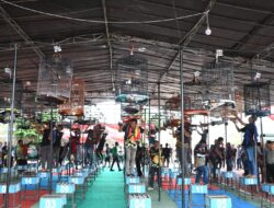 Danrem 044/Gapo Buka Lomba Kicau Burung, Ajang Kemanunggalan TNI-Rakyat ,Meriah !