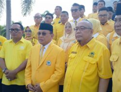 Peringati HUT Ke-61, DPD Partai Golkar Lampung Gelar Upacara Ziarah Tabur Bunga Ke Taman Makam Pahlawan