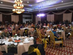 Danrem 044/Gapo Hadiri Malam Pisah Sambut Kepala Kejaksaan Tinggi Sumatera Selatan