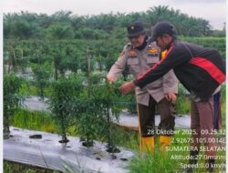 Bhabinkamtibmas Polsek Air Kumbang Dorong Masyarakat Dukung Program Swasembada Pangan Presiden